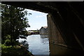 TG3018 : Beneath Wroxham Railway Bridge by Glen Denny