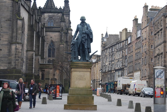 Statue of Adam Smith, The Royal Mile