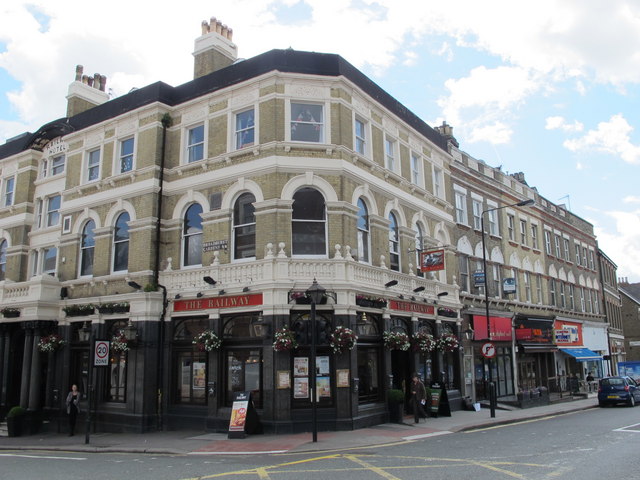 The Railway, West End Lane / Broadhurst... © Mike Quinn cc-by-sa/2.0 ...