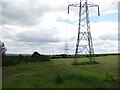 Power lines above Blackbog