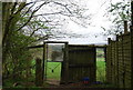 Animal proof gate, West Sussex Literary Trail