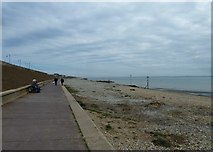SU5501 : Path from Hill Head to Lee-on-the Solent (looking eastwards) by Basher Eyre