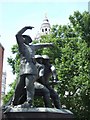 TQ3281 : The National Firefighters Memorial by David Smith