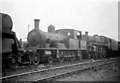 Adams 4-4-2 tank at Eastleigh sheds