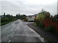 Houses in Bodenham, looking east towards England