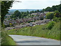 Calow Lane towards the fringe of Chesterfield