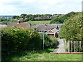 Footpath above Hartington Road