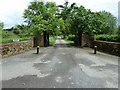 Private minor road to Cowdray House