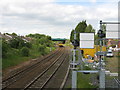 View West from Station Road Footbridge