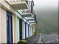 Berwickshire Architecture : Balconies at Burnmouth