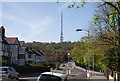 Looking along Lancaster Rd to Croydon Transmitter