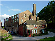 SJ9752 : Cheddleton Flint Mill Museum, Staffordshire by Roger  Kidd