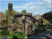 SJ9752 : Cheddleton Flint Mills, Staffordshire by Roger  Kidd