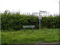 TG0726 : Roadsign & Church Lane sign by Geographer