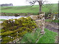 Wall near Langley Beck