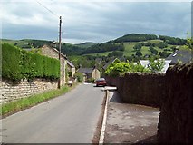 SK2281 : Jaggers Lane in Hathersage by Jonathan Clitheroe
