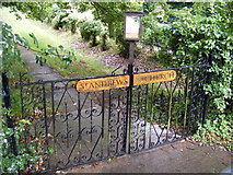 TG0524 : St.Andrew's Church Gates by Geographer