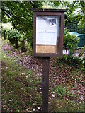 TG0524 : St.Andrew's Church Notice Board by Geographer