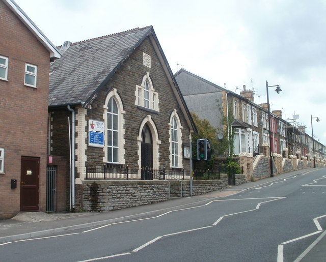 Ebenezer Baptist Church, Llanbradach © Jaggery :: Geograph Britain and ...