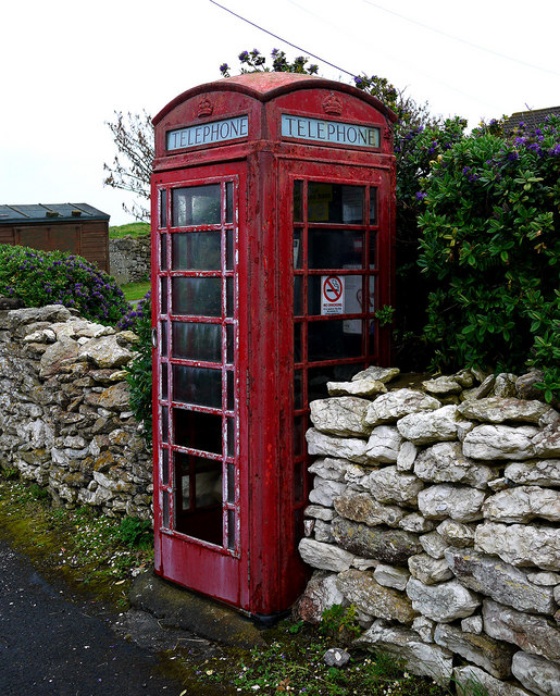 Telephone Call Box, Rathlin Island