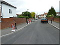 Roadworks in Vernon Close