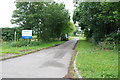 Brick House Farm Entrance off the A518