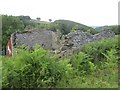 Ruined cottage on Cefn-Gafros Common