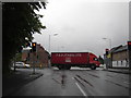 Traffic lights at junction of Wilmslow Rd and Etchells Rd