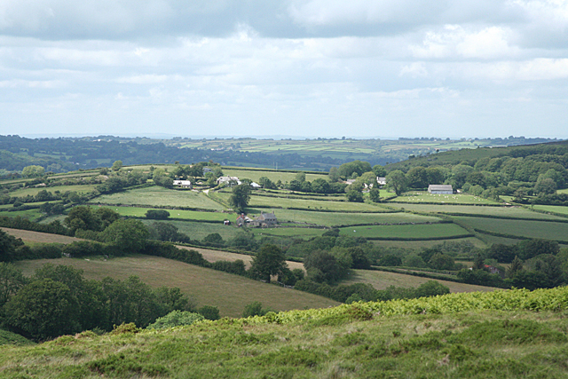 Chagford: Higher Corndon © Martin Bodman :: Geograph Britain and Ireland