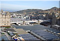 NT2573 : View from the Scott Monument - North Bridge and Waverley Station by N Chadwick