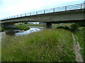 The A283 bridge over the Adur seen from the north