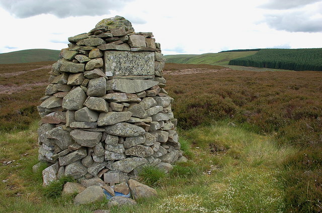 Memorial cairn for Learmont Drysdale