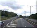 M60 sliproad leaves the East Lancs Road eastbound