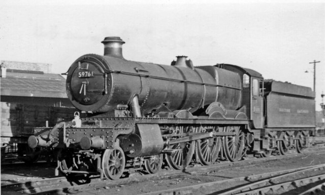 'Hall' 4-6-0 at Exeter St David's... © Ben Brooksbank cc-by-sa/2.0 ...