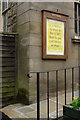 Noticeboard and Bench Mark, Methodist Church