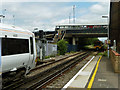 Trains at Abbey Wood station