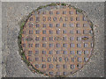 Manhole outside Brook Agricultural Museum