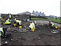 C9041 : Archaeological dig near Dunluce Castle by Kenneth  Allen