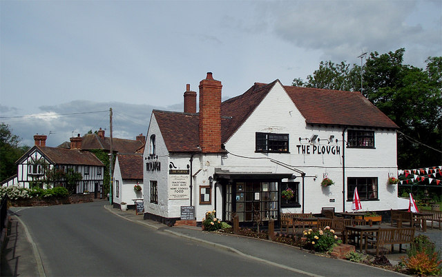 The Plough and Aston Lane in Claverley,... © Roger Kidd cc-by-sa/2.0 ...