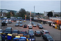 TQ4109 : Lewes Station Car park by N Chadwick