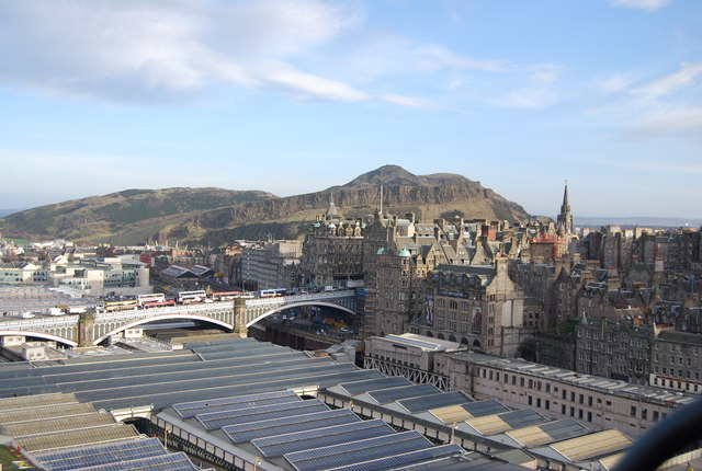 View from the Scott Monument