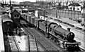 Up WR freight passing Evesham station