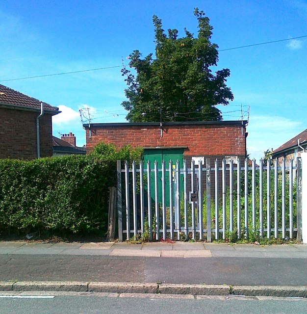 Electricity sub station, Scargreen Avenue