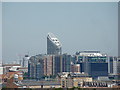 View of the Olympic Village, Stratford from Greenwich Park