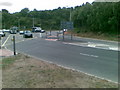 A115 road junction