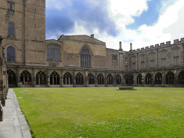 Durham Cathedral Cloisters © David Dixon cc-by-sa/2.0 :: Geograph ...