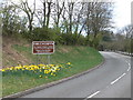 Approaching Bwlchgwyn - the "highest village in Wales"