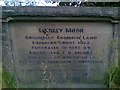 Lindley Moor stone north of M62