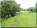 Riverbank track near Llanwenarth