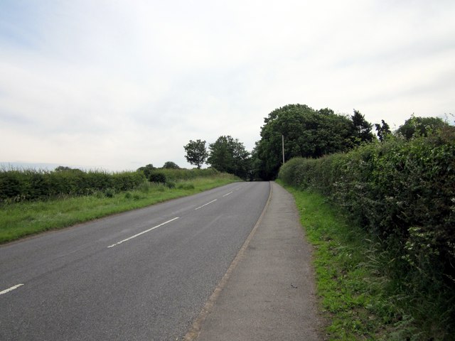 The B5132 near Broomhill